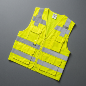 ANSI-Certified Multi-Pocket Reflective Safety Vest