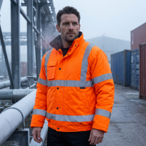 EN ISO Certified Waterproof Reflective Padded Jacket