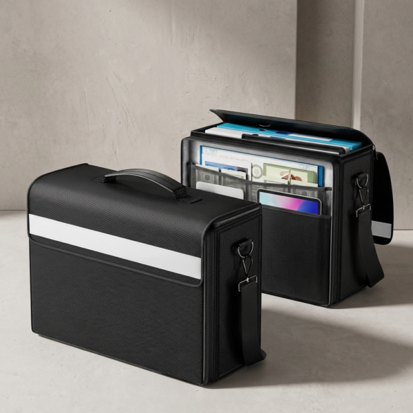 Fireproof Document Storage Bag with Combination Lock