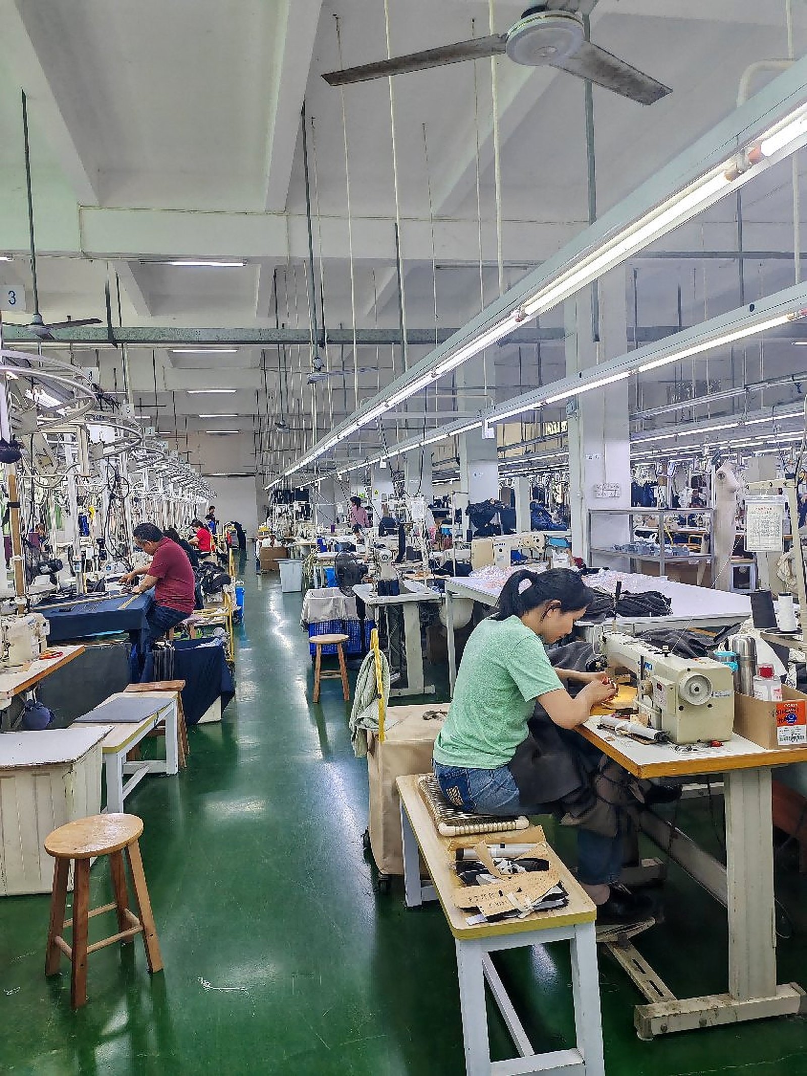 Wonderfun production workshop for custom workwear programs