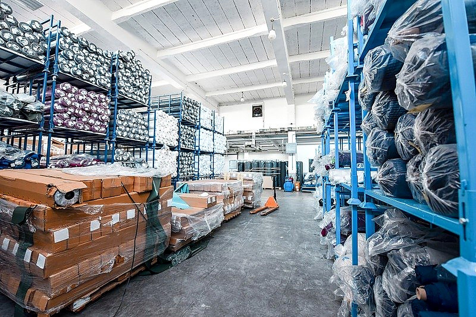 Wonderfun warehouse for fabric and finished garment storage